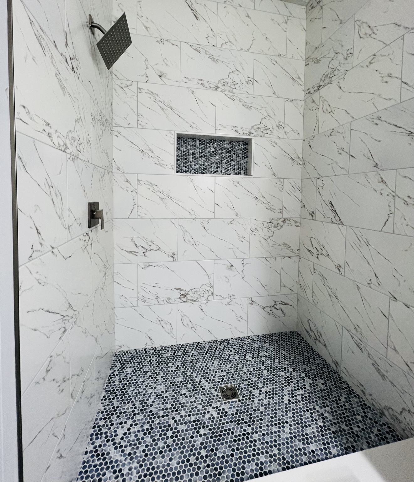 Bathroom remodel detail